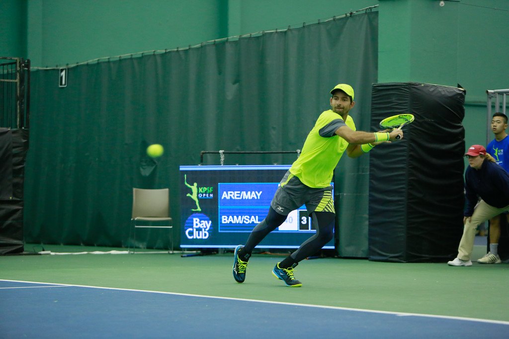 kpsfopen's tweet photo. #TBT to when Marcelo Arevalo was one backhand swing away from helping doubles partner, Roberto Maytin, win their Doubles Champion title at the 2018 #KPSFOpen. 🎾

#tennistournament #bayclubhappy #tennis https://t.co/XcyWTp7Pxw