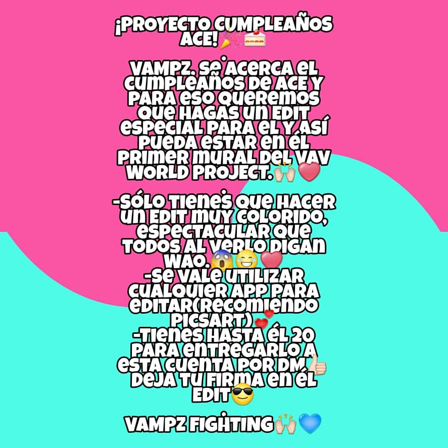 vampznic's tweet photo. Nuevo proyecto Vampz
FIGHTING👍💙❤
#vavworldproject #vavnicaragua #kpopnicaragua https://t.co/XNplPOAUfK