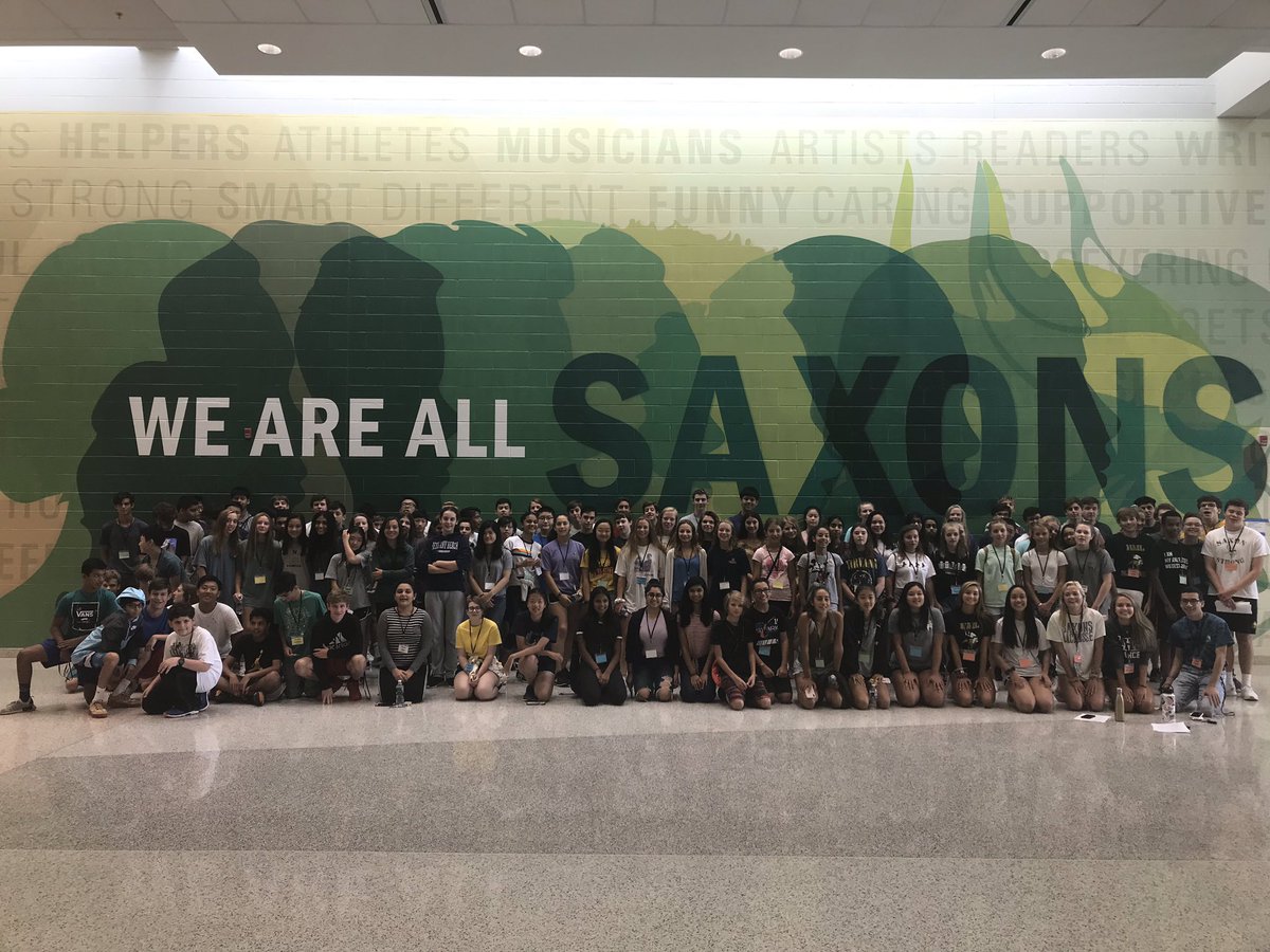langleyfcps's tweet photo. Saxon Start was a great success. Thanks to all participants, group leaders and teachers for a great kick off event for the Class of 2023! https://t.co/ZiEy024Ysh
