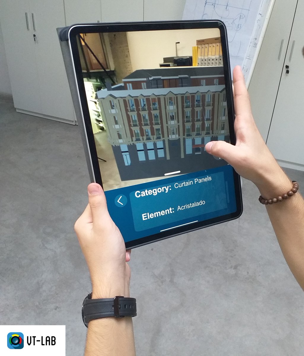 visualtechlab's tweet image. We already have in IOS the AR demo of VT-Lab. Very soon available on your iPhone #AR #IOS #VirtualEngineering #BIMonSite  😉