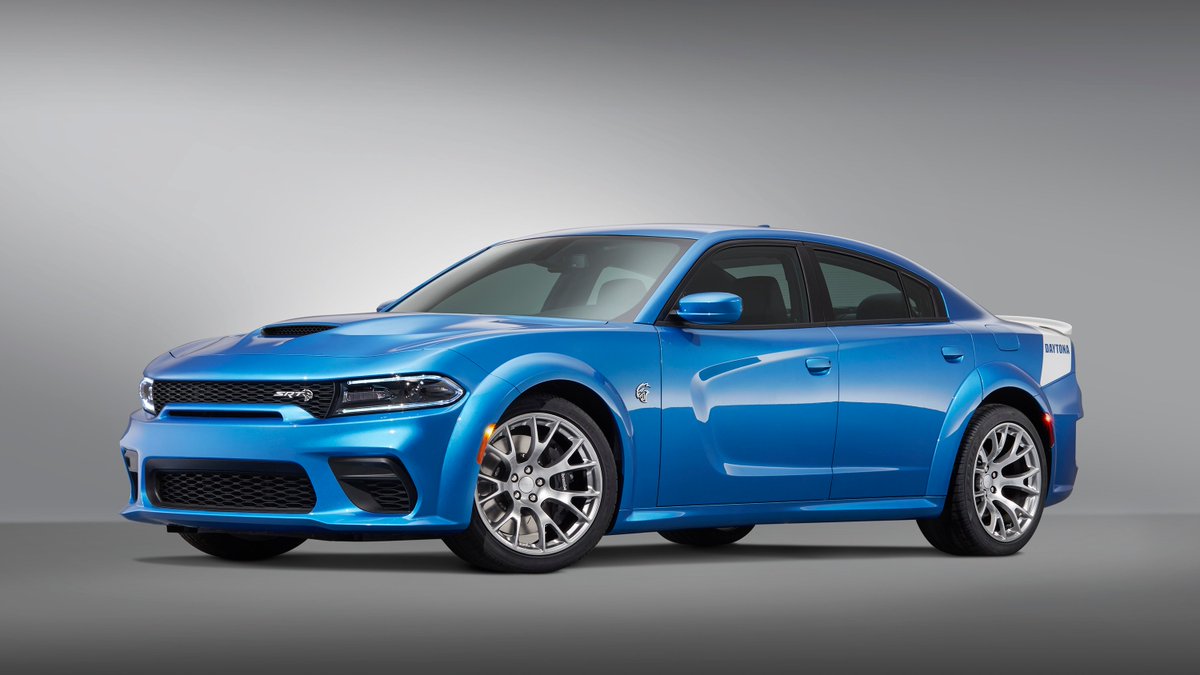 StellantisNA's tweet photo. Introducing the most powerful @Dodge #Charger ever - the 717-horsepower Daytona 50th Anniversary Edition - raising the performance bar even higher with the most powerful and fastest mass-produced sedan in the world: https://t.co/hgEvnjNdqJ https://t.co/hYJSfka4yj