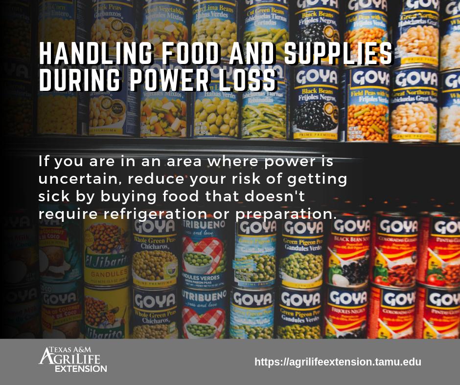 txextension's tweet photo. 🌩️🌪️🌀Loss of #electricity  commonly occurs during #storms or natural #disasters. If you are in an area where power is limited, reduce your risk of getting sick by buying #food that doesn’t require refrigeration: https://t.co/m67zN2iyKn https://t.co/0N7y8fQi4x
