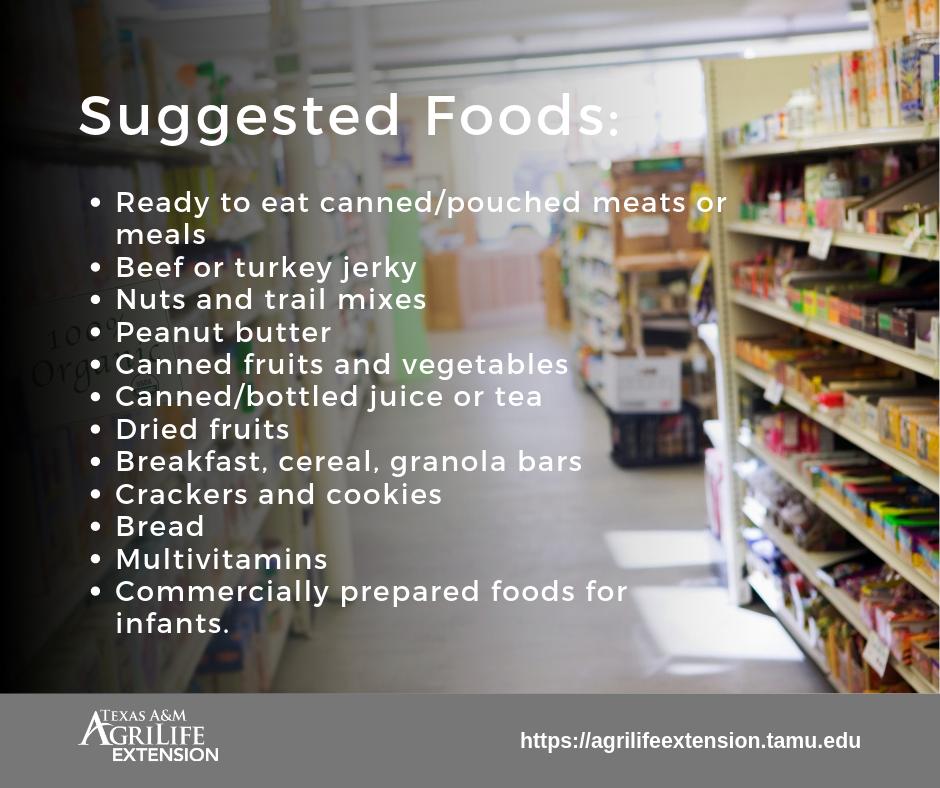 txextension's tweet photo. 🌩️🌪️🌀Loss of #electricity  commonly occurs during #storms or natural #disasters. If you are in an area where power is limited, reduce your risk of getting sick by buying #food that doesn’t require refrigeration: https://t.co/m67zN2iyKn https://t.co/0N7y8fQi4x