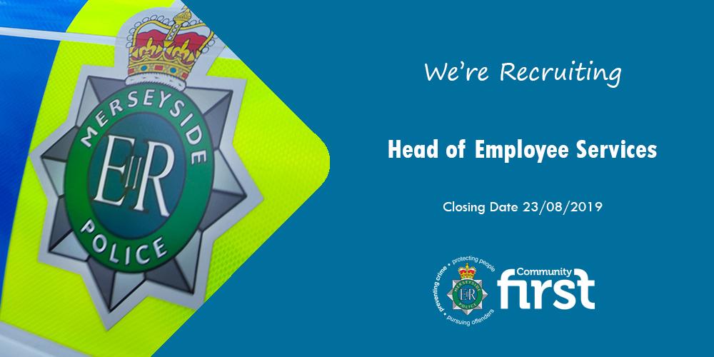 Are you a #HR professional seeking a job in #policing ? We're on the look-out for someone to lead our Employee Services Team.  This is a fantastic opportunity to progress at one of the busiest forces in the country. See link for more #HRjobs #PoliceJobs