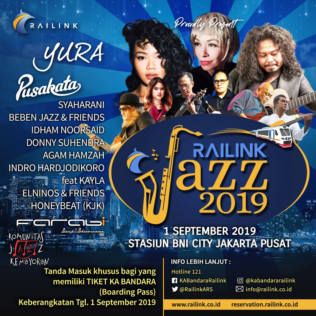 Be there #railinkjazz2019