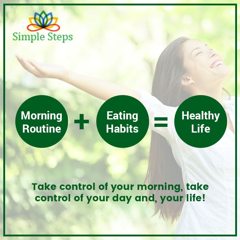 SimpleSteps4's tweet photo. Take control of your morning☕️, take control of your day. ☀️ And, your life!
.
.
#simplesteps #morningroutine #healthylife #happylife https://t.co/owqRu1iR1P