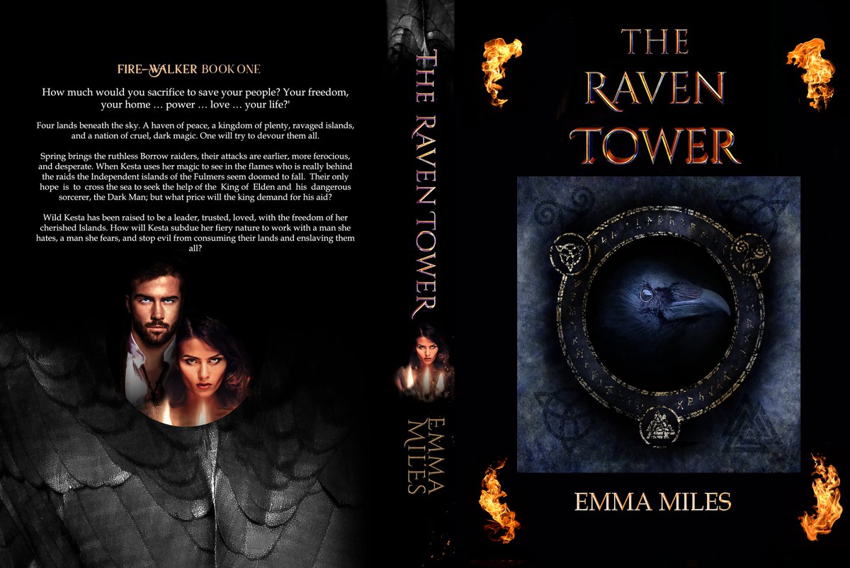 EmmaMilesShadow's tweet photo. I'm going to try this new cover for The Raven Tower. As much as I loved the old one, it seemed to be giving the wrong impression of my book. #WritingCommunity   #RavenTower https://t.co/qMrkBdFww9
