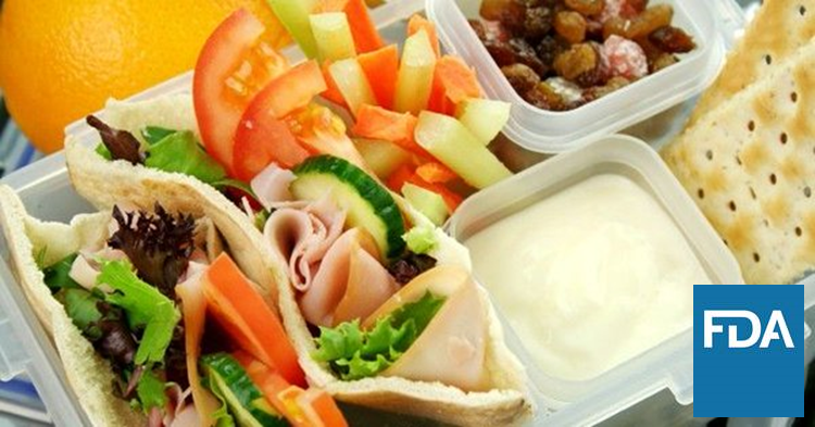 FDAfood's tweet photo. Stumped by what to pack in your child’s lunchbox? 🤔
These 4 tips will help you create healthy and stress-free meals. https://t.co/jPikJ9l1Du #BackToSchool2019 https://t.co/K5pdS6LV7K