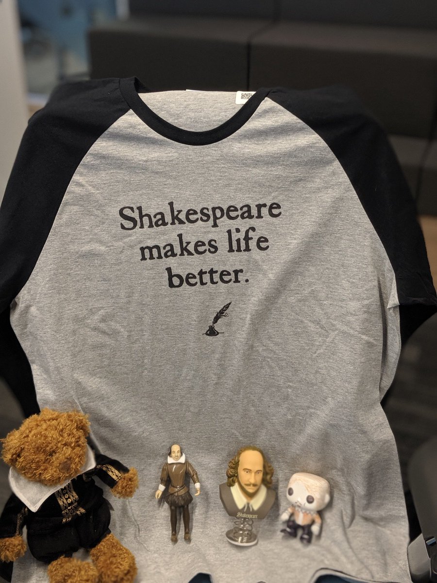 ShakespeareGeek's tweet photo. Spot me in Stratford Upon Avon next week? Say hello!  I’ve got stickers. https://t.co/XwA7ujerux