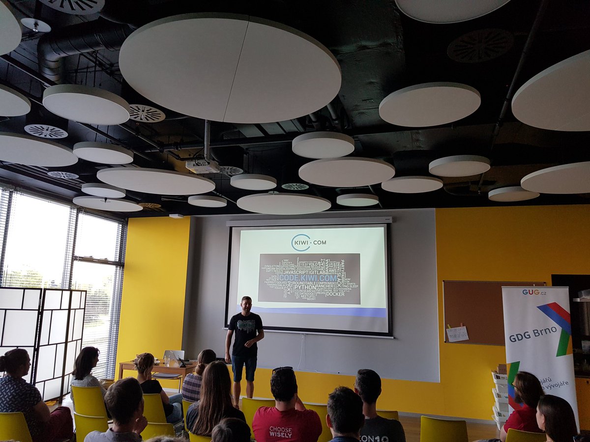 codekiwicom's tweet photo. Our own Jiri Necas presenting the #community activities we are organizing at https://t.co/PxABxcFMvz at the Tech Community Leads Summer Meetup:  #hacktravel #pythonweekend #cloudweekend #js #mobile 🤗 https://t.co/YCU3U3xv1Q