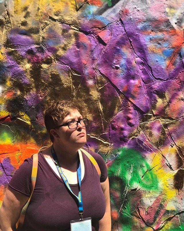 rshifty's tweet photo. Went on a graffiti tour and it was so fun!! What a great way to spend my last full day in #Israel #israelfreespirit #birthrightisrael https://t.co/2PSNOCp8AR https://t.co/udaTM8c7kt