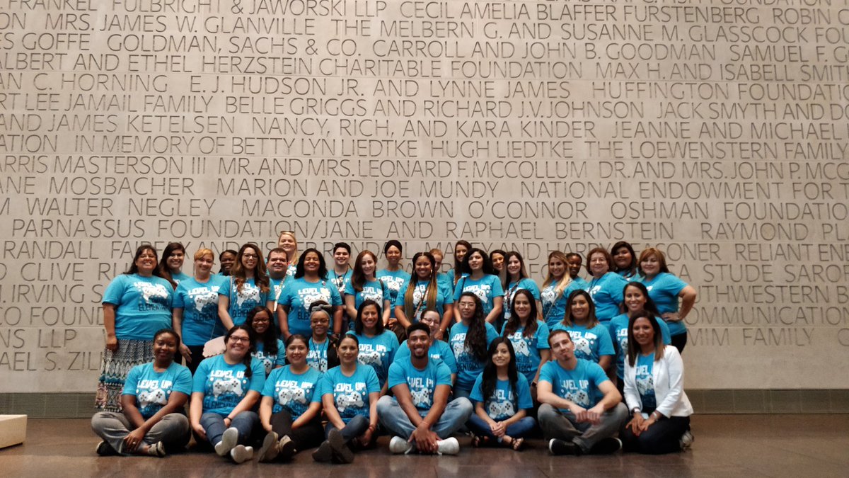 CorneliusElem's tweet photo. An amazing day at @MFAH our Cougars  stand ready to #levelup https://t.co/5wS30U35cM