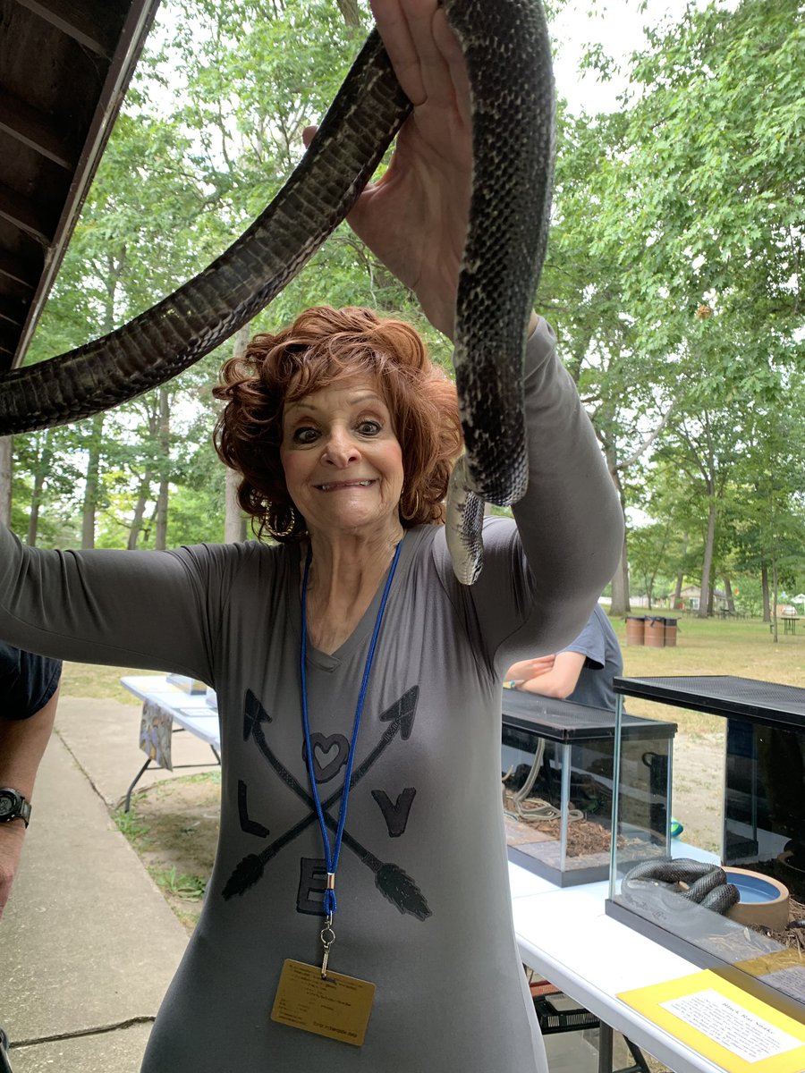 WillowsOkemos's tweet photo. we have some brave souls from our campus to be holding this rare michigan snake! #residentretreat #michiganadventure #trilogyliving https://t.co/JRGkNhRr6u