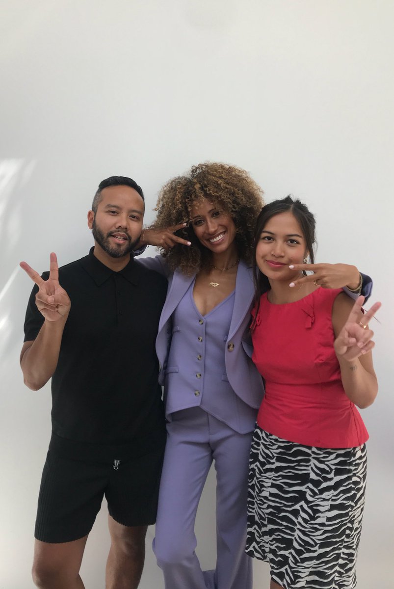 shooting <a href="/ElaineWelteroth/">Elaine Welteroth</a> today for <a href="/vspconsignment/">VSP Consignment</a> 🦋💋🌊🌸