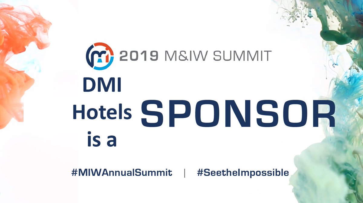 DMI_Hotels's tweet photo. DMI Hotels is at M&I Summit #whycalldmi #meetings #hotels #meetingplanners #MIWannualSummit #seetheimpossible #resorts https://t.co/KoWnSjKtiq