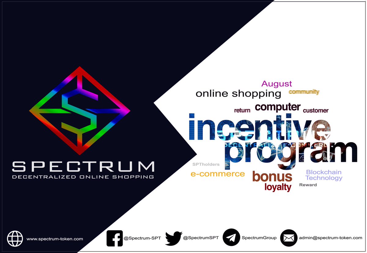 SpectrumSPT's tweet photo. Spectrum | Incentive Program
Registration for August Incentive Program is NOW OPEN!!
Have a nice day everyone! π
Thank you for the Support ππ
Click the link below for the Registration Form ππ»ππ»
https://t.co/n5kHRGQBVA
#SpectrumSPT #SPT #Spectrum #SPTholders https://t.co/FIdbfMMHzf