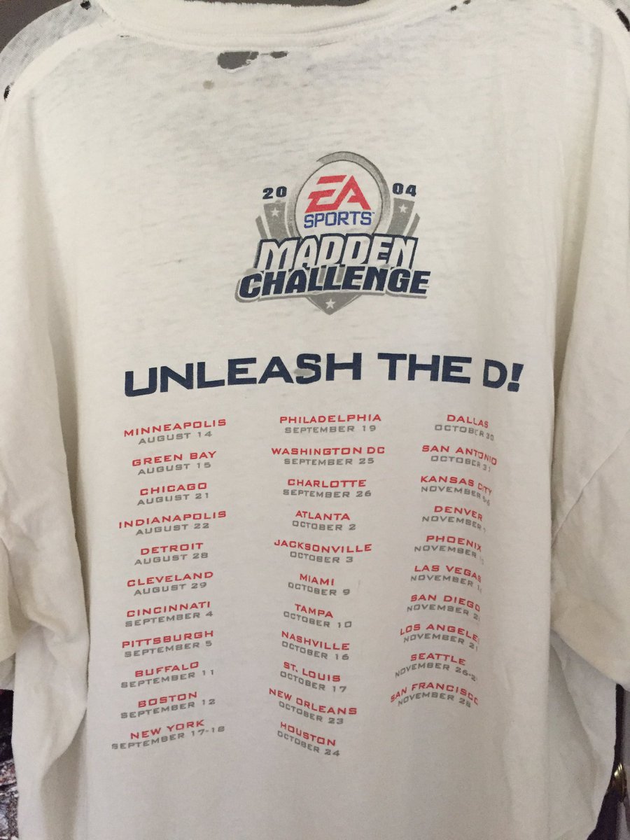 Wicked_Stix's tweet photo. @loganbrown2015 @EAMaddenNFL Dug this outta the archives.. think the moths got to it! No I don’t throw anything away! https://t.co/Du2KCESgF6