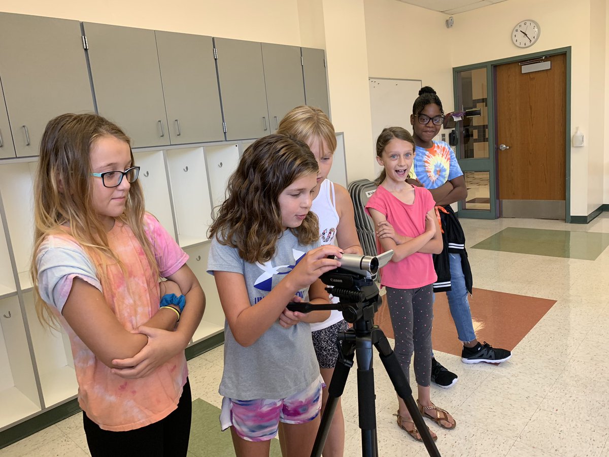 nasdborotv's tweet photo. Training for the 19-20 crew was held today. Great job to everyone who attended. We’re looking forward to another awesome year with the @nasdborough News Crew. #kidpride #boroimpact https://t.co/xULcDMTSNd