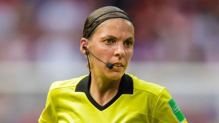 iambolar's tweet photo. Big night awaits referee Stephanie Frappart. She will become the first female to officiate in a major men's European match tonight. 

Liverpool vs. Chelsea in the UEFA #SuperCup 2019. 

KO: 8pm https://t.co/Gc8yaAHJW2