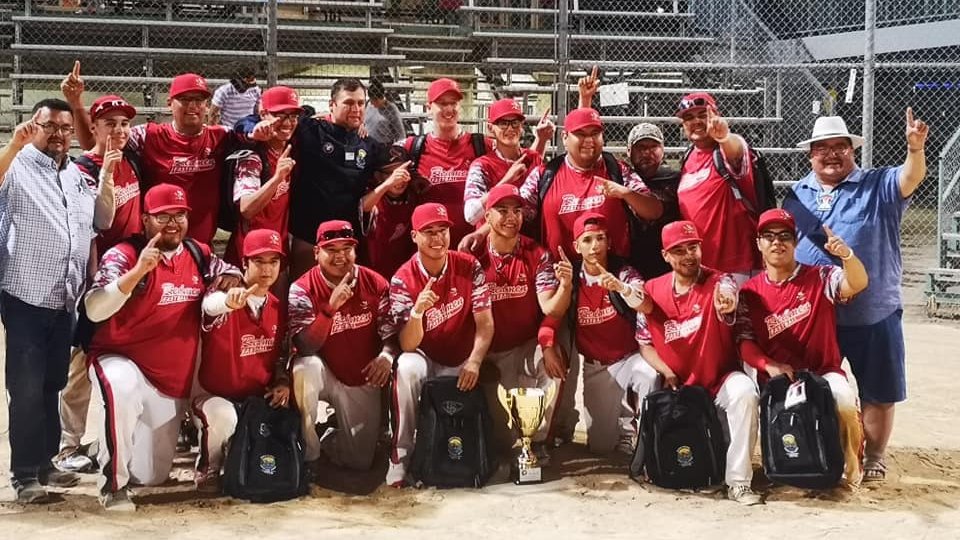 Pinchin_Canada's tweet photo. @PinchinLtd's Client Development Specialist, Jack Olson was proudly in #Manitoba for the #Canadian #Native #Fastball Association (CNFA) 2019 #Championships at the @JBSCWPG
Congrats to #Peguis Redman for winning the tourney!
#firstnations #peguisfirstnation #nativebaseballteam https://t.co/3MBMAk3vgq