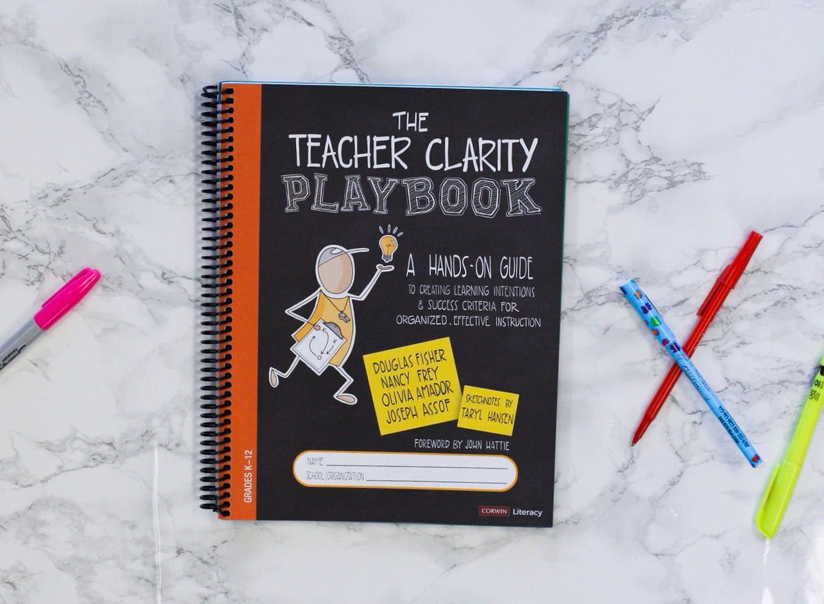 qepbooks's tweet photo. For any teacher striving to be more organized and have stronger relationships with students, this is the book that shows you how. Find out what The Teacher Clarity Playbook can do for your classroom!
@CorwinPress #teacherclarity #teachers https://t.co/e9voF8yr4J
