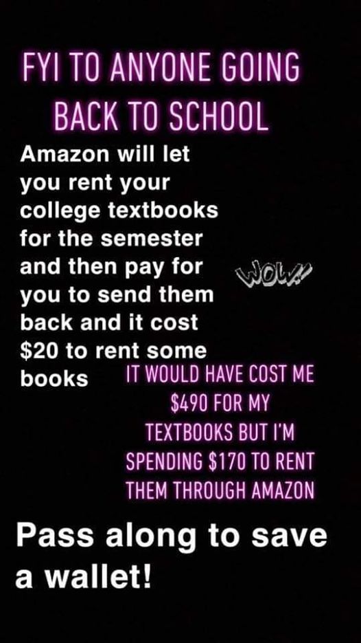 KarlaCBWS's tweet photo. MAJOR $ SAVER!!! Please pass this along to everyone you know who is going back to school! They will THANK YOU!!
 😁📚👍🏻 https://t.co/lChPLIPRCH