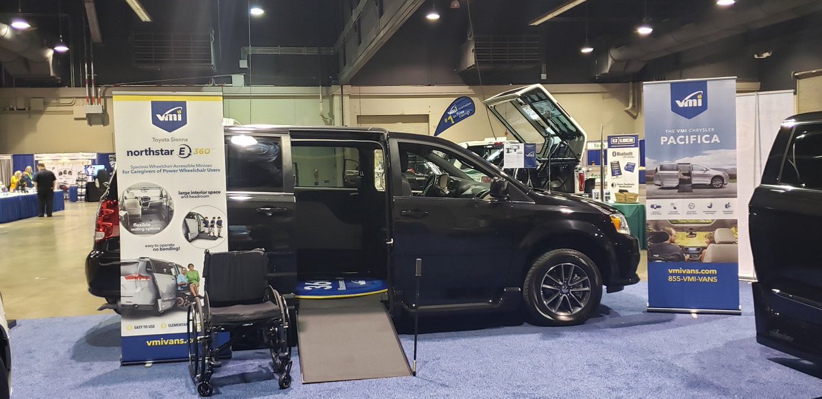 VantageMobility's tweet photo. Just finished up another great @ADEDDriverRehab conference! Thanks to everyone who came to our product presentation and soapbox presentations in the booth! We’re happy to support this awesome event! #ADEDedu #VMITribe https://t.co/kwI9QrkDdn