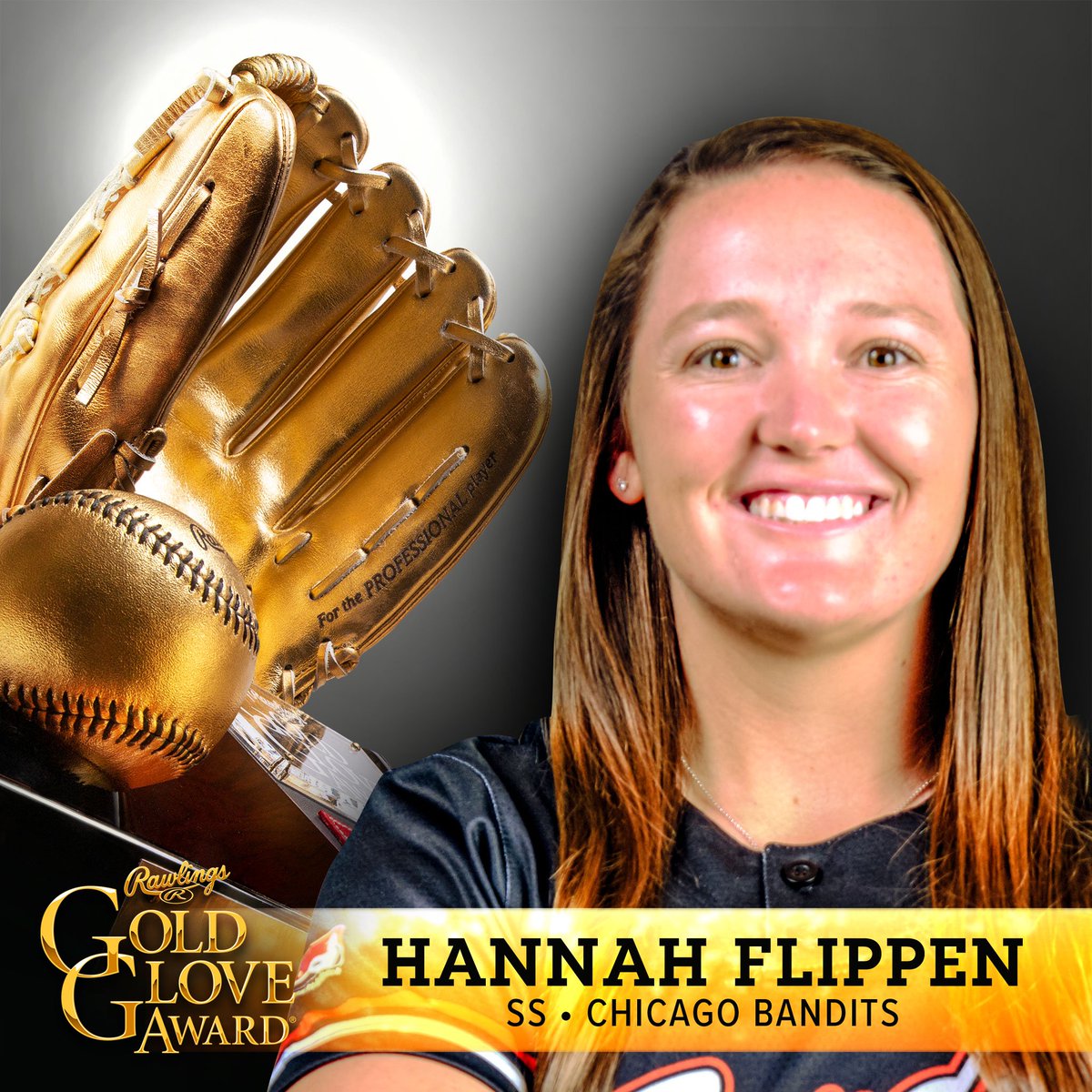 RawlingsSB's tweet photo. Tonight is the night! Find out who will win the 2019 #Rawlings #GoldGlove Award for @profastpitch! Will it be @sammymarshall10 @hannahFlippen or @jessicawarren30 taking home the Award?
Find out tonight!
#TheFinestInTheField #WomenInGold #RawlingsSoftball #NPF2019 https://t.co/nyi4BPbOVR