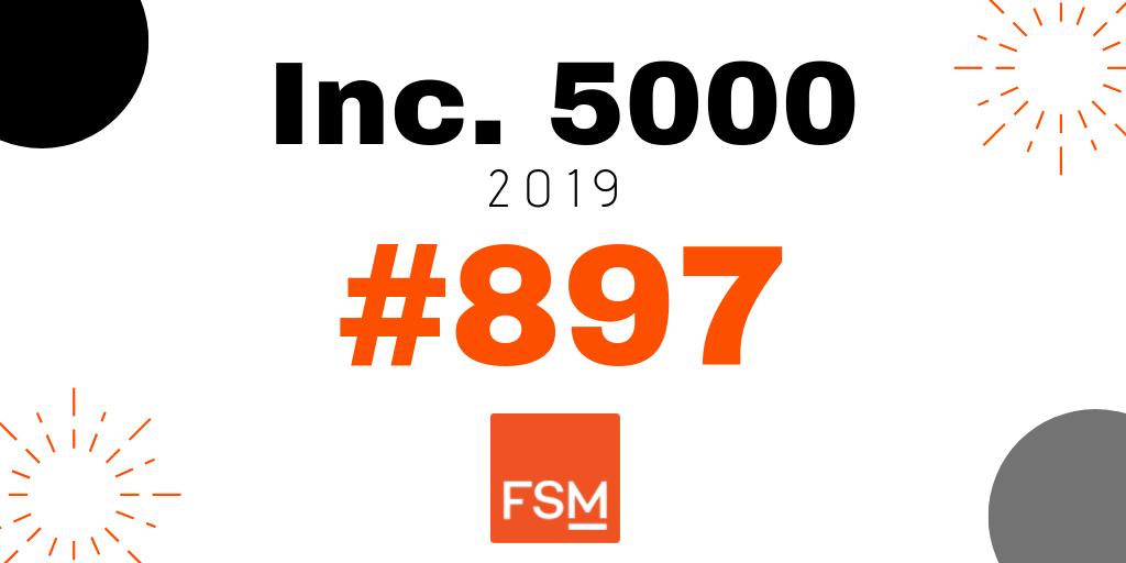 fastslowmotion's tweet photo. We’re honored that we have been listed on the 2019 @inc5000 View the full list of the fastest-growing companies in America here: (link: https://t.co/EzHmezQRTk #Inc5000 https://t.co/3HHWPv0EAr