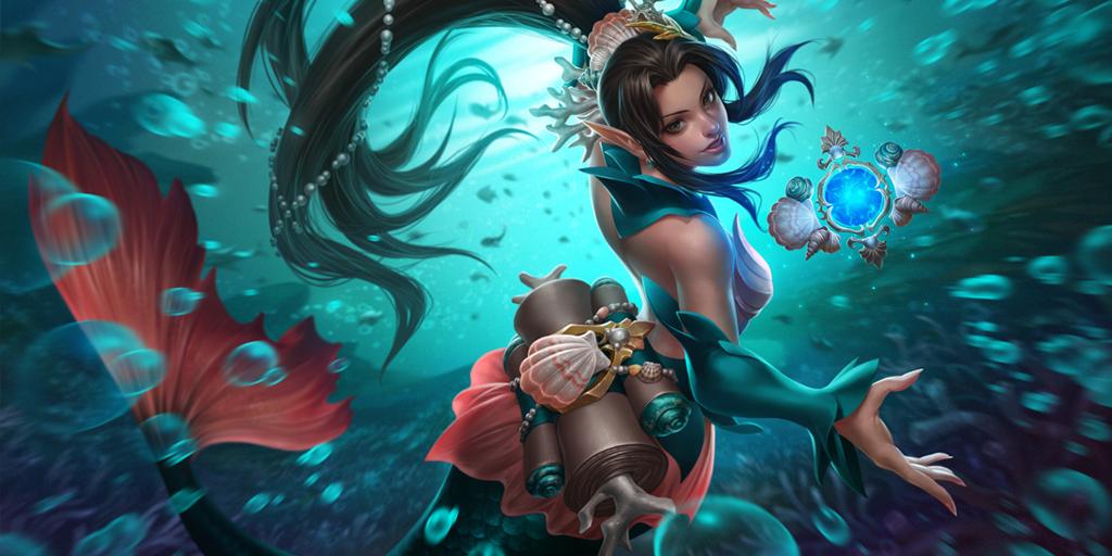 Mermaid Ying by @skyrimDOS on Twitter! : r/Paladins