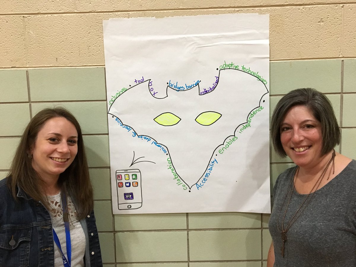 Kapow! Boom! Our superpower emblem is ready for action! #WeAreD34 <a href="/glenview34/">Glenview District 34</a> #assistivetech #UDL
