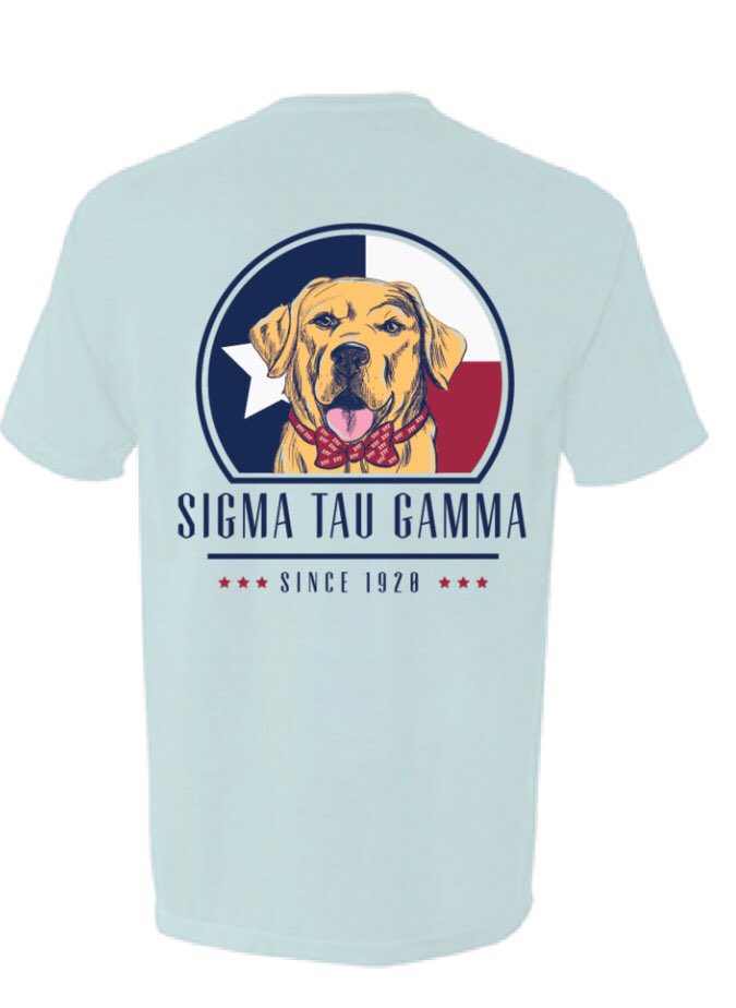 TXSTSigTau's tweet photo. The wait is finally over, our fall rush shirts are here! Click the link to check out all our color options, and order yours today! 👉🏻👉🏻👉🏻https://t.co/THgBQOHLAv. Be on the look out for a T-shirt give away sometime soon! #RushSigTau #TXST23 #TXST22 https://t.co/ubYxMM9A5Z