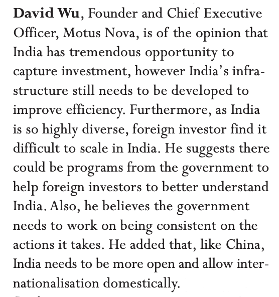 wu_dave's tweet photo. It was a privilege to represent @motusnova on a healthcare and technology panel at the Horasis India Meeting in Segovia, Spain. I'm looking forward to further discussion about inspiring India's future and continuing their economic expansion. https://t.co/HoITngjN5N