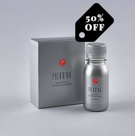 PrefuncUK's tweet image. Love going out but hate how it makes you feel the next day? Forget that feeling, wake up feeling fresh and ready to go. Order your bottles of Prefunc now in our 50% off sale! bit.ly/2II9IDH #PrefuncUK