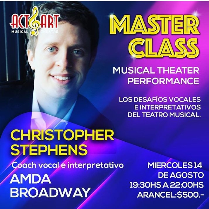 tmsalta's tweet photo. HOY no te pierdas esta maravillosa #MasterClass con @ChrisSSAS de @AMDAOfficial 😍🙌🎶 https://t.co/SPq2FdPzrC