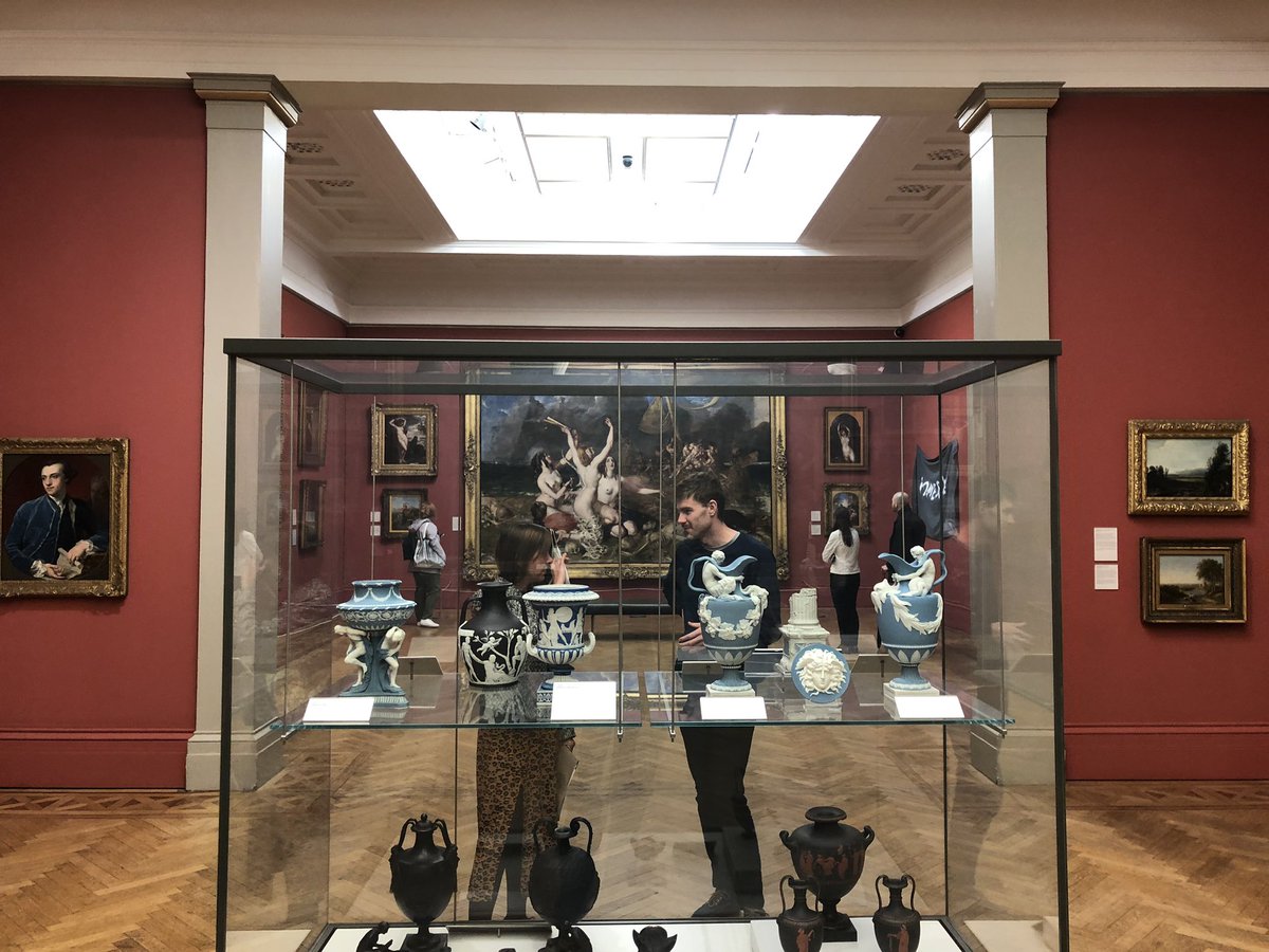 stephenmhornby's tweet photo. Exciting development meeting with @LewRyder for our major new heritage project. We got to see hidden treasures at the fabulous @mcrartgallery #Manchester #ManchesterArtGallery #heritage #performingheritage #artgallery #art @SalfordPGRs @NWC_DTP #NWCDTP #AHRC @EngLang_Salford https://t.co/lRZbysBIYM
