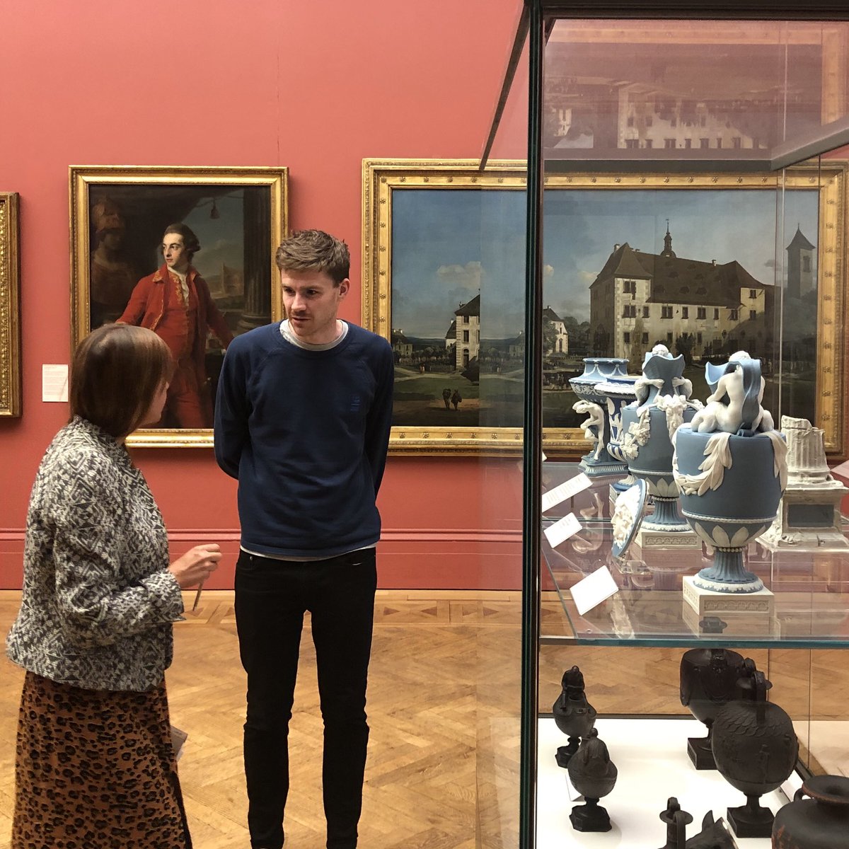 stephenmhornby's tweet photo. Exciting development meeting with @LewRyder for our major new heritage project. We got to see hidden treasures at the fabulous @mcrartgallery #Manchester #ManchesterArtGallery #heritage #performingheritage #artgallery #art @SalfordPGRs @NWC_DTP #NWCDTP #AHRC @EngLang_Salford https://t.co/lRZbysBIYM