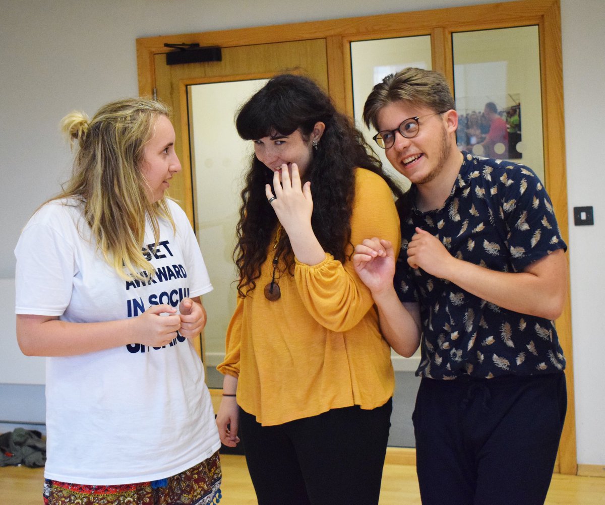 Cheeky #edfringe #makeyourfringe #theatre #blackcomedy #comedy #thesevensecondtheory #actors #rehersals