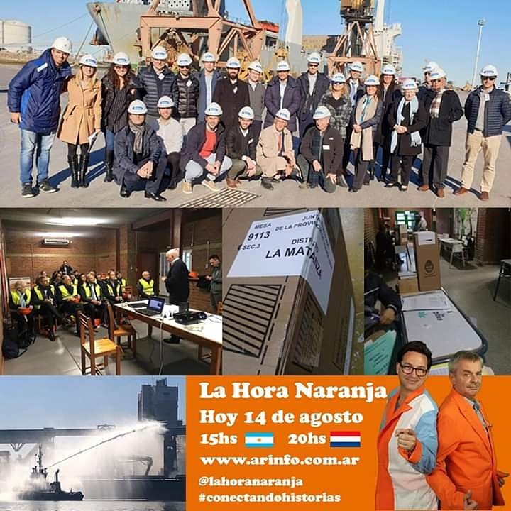lahoranaranja's tweet photo. Ahora a las 15hs #lahoranaranja por la radio online @RadioArinfo #conectandohistorias https://t.co/dWUA1hUX1f