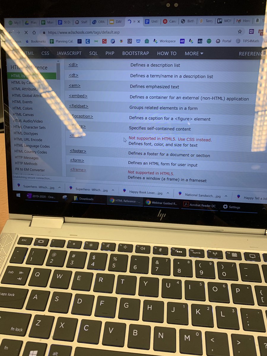Mrs_StylesOCSB's tweet image. Wow! There are so many tags when coding HTML! 😱😱😱 #teacherslearningcode
