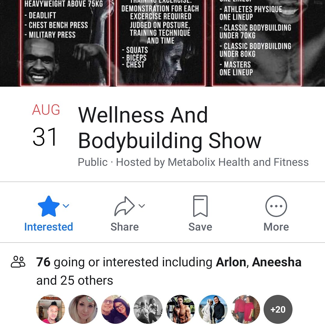 MetabolixHF's tweet photo. Another great annual competition. Bringing an epic show exclusive from Metabolix health and fitness https://t.co/TX6Ekzpn1C