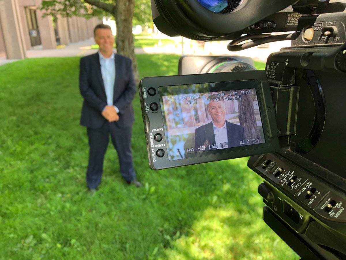 EastlinkMattB's tweet image. A big thanks to @dennyking for taking time out of his very busy schedule to record a greeting for @Eastlink Community TV's upcoming broadcast of the @GoldCupParade. We're live at 10:30 am with one of the hi-lites of Old Home Week and summer on PEI. @EastlinkKenzie