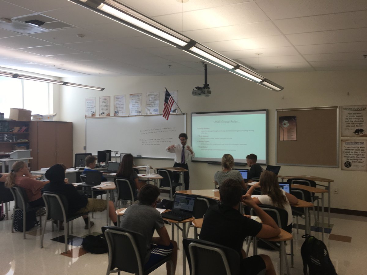 AuburnHSEagles's tweet image. Our students are getting to know each other, their teachers, and the responsibilities and roles they have in class. #MCPSFirstday