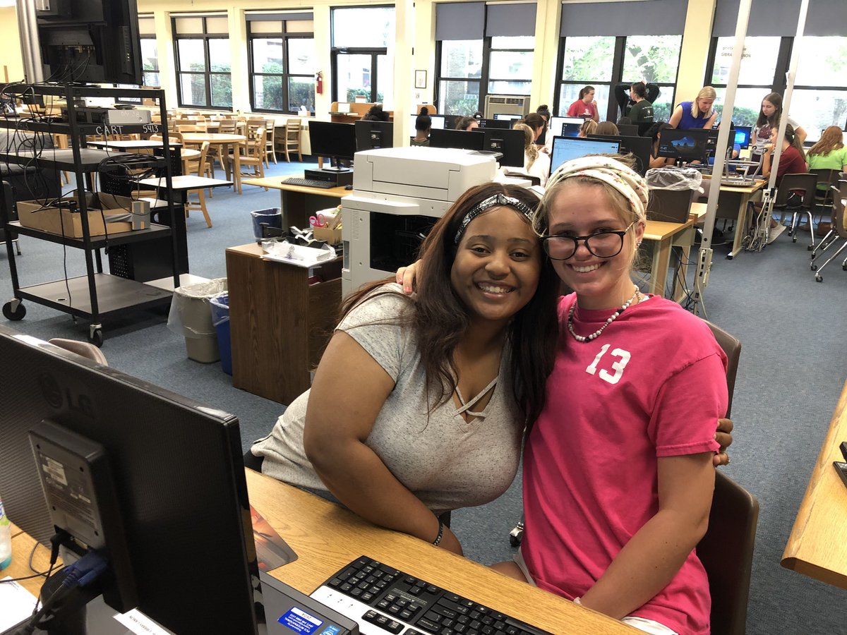 McAuleyMacs's tweet photo. Our Upperclasswomen Advisory Board had a productive morning, planning out next week’s Class Assemblies! They’re so excited for the 2019-2020 school year! #newschoolyear #macleaders #UAB https://t.co/Cq0KgcothO
