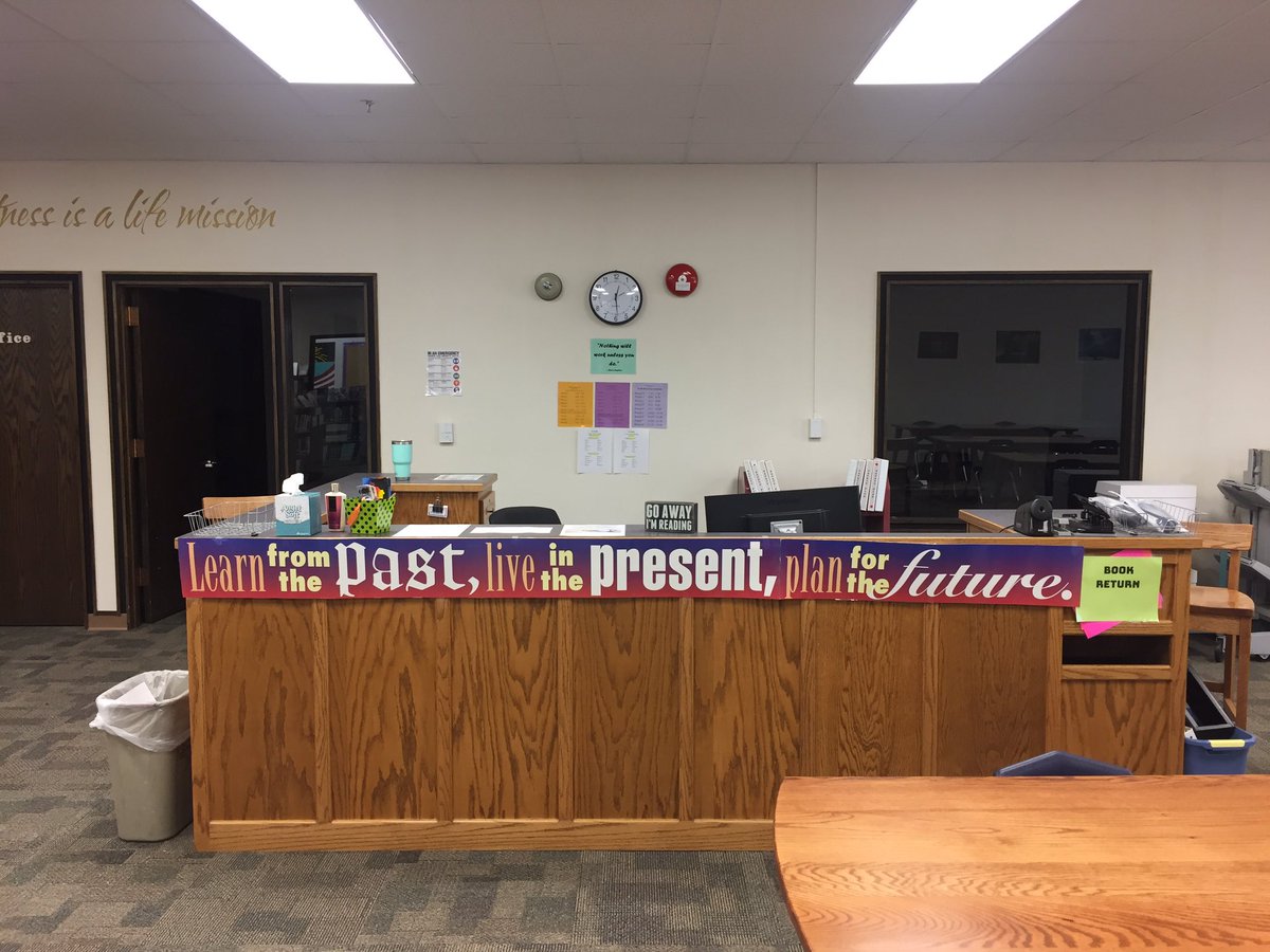 MichellekRawson's tweet photo. The Media Center is ready for students to be back!! @HoldregeDusters #dusternation #standasone #booksareknowledge https://t.co/c7vk95zESJ