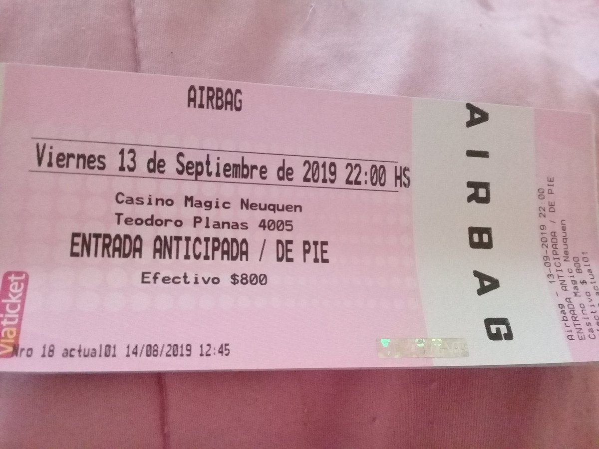rooh28sardelli's tweet photo. @AirbagInfo @GuidoAIRBAG @AIRBAGoficial @GastonSardelli
🔥¡Dale que explota el Casino💥!
Ya tengo mi entrada!!🔥🤘
#Manijaa https://t.co/PSPSayHSpF
