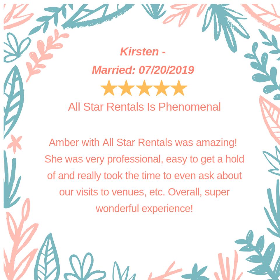 StarRentals's tweet photo. We love hearing all your amazing feedback!! 💓 #eventprofs https://t.co/ClHS4WGhPn