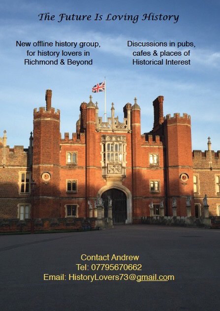 AndrewNeelands's tweet photo. New offline history group, based in and around Richmond-Upon-Thames. https://t.co/aYPtGuFtTd
