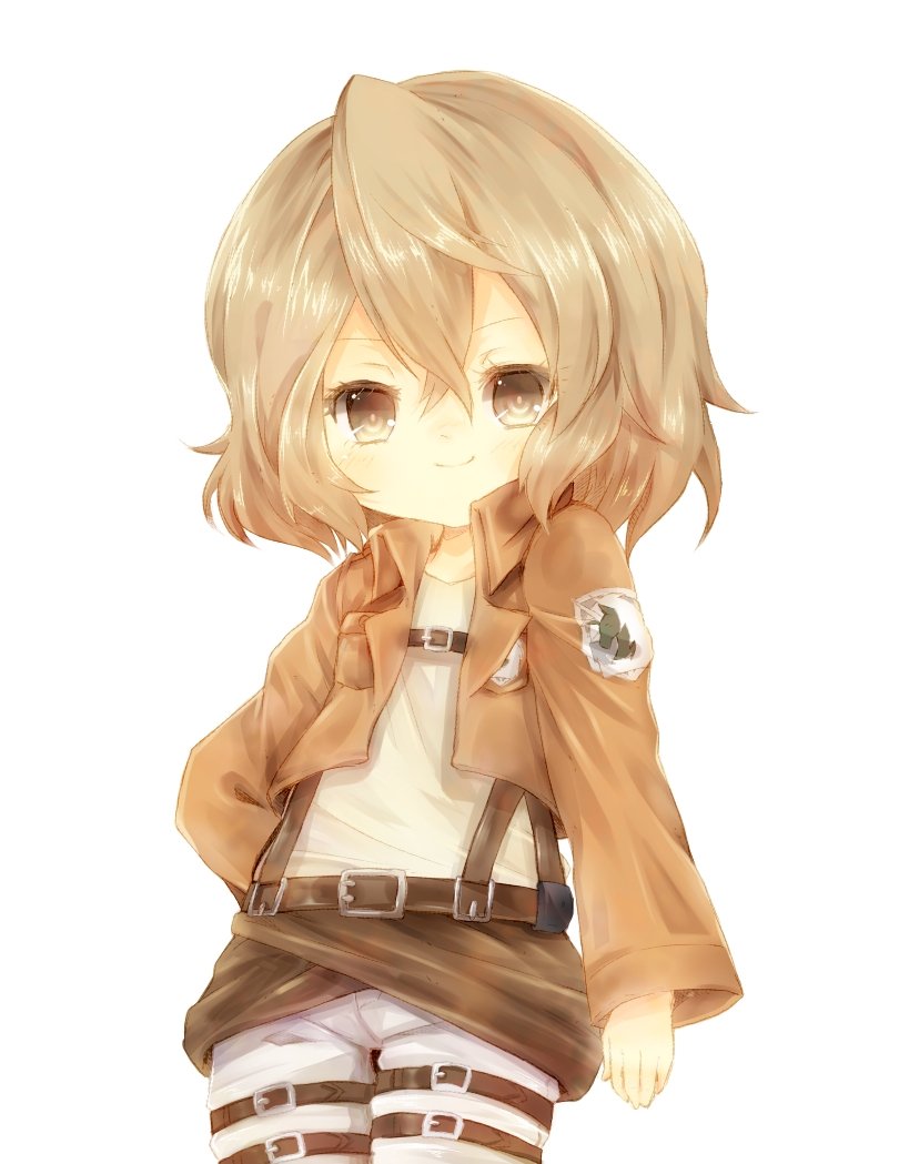 DonotPursueLuBu's tweet photo. Nothing gives off more love then when a character gets chibified since chibi is pretty much the pinnacle of what love and adorable are~
#AttackOnTitan #HitchDreyse #ChibiMode #SoMuchLove https://t.co/cC5fLpegNw