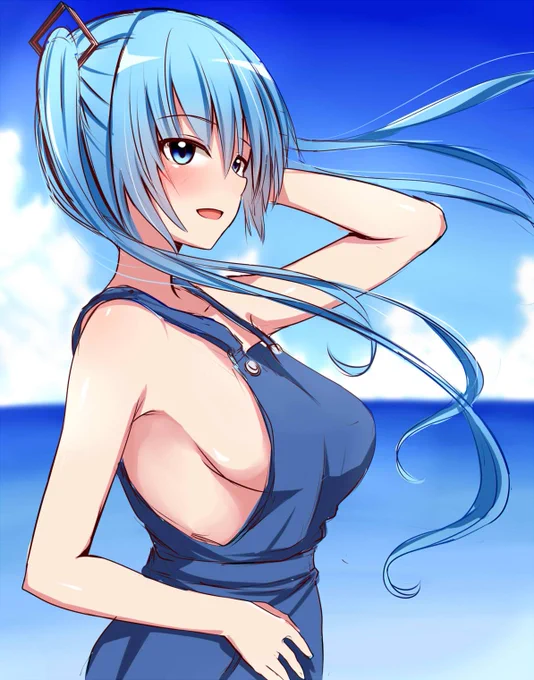 ミクさんと海に行きたい… 